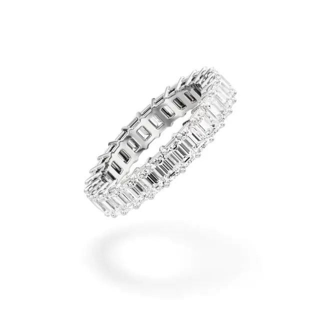Foreva | Emerald Lab-Grown Diamond Ring - Nivara