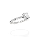 Amara | Round & Cushion Lab-Grown Diamond Ring - Nivara