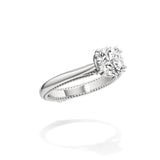 Amora | Round Lab-Grown Diamond Solitaire Ring