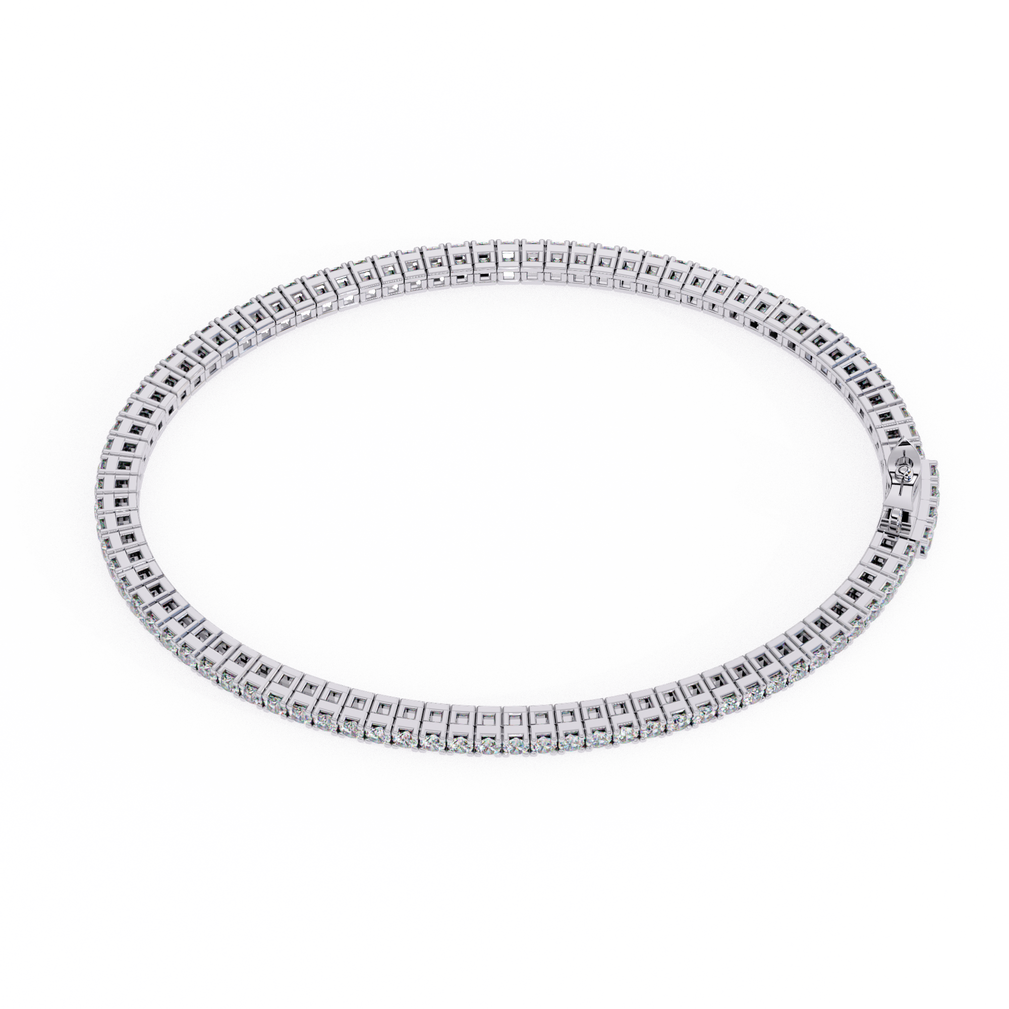 Bracelet | Enduring Brilliance: Round Diamond Tennis Bracelet