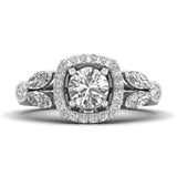 Amara | Round and Marquise-shaped lab grown diamond ring