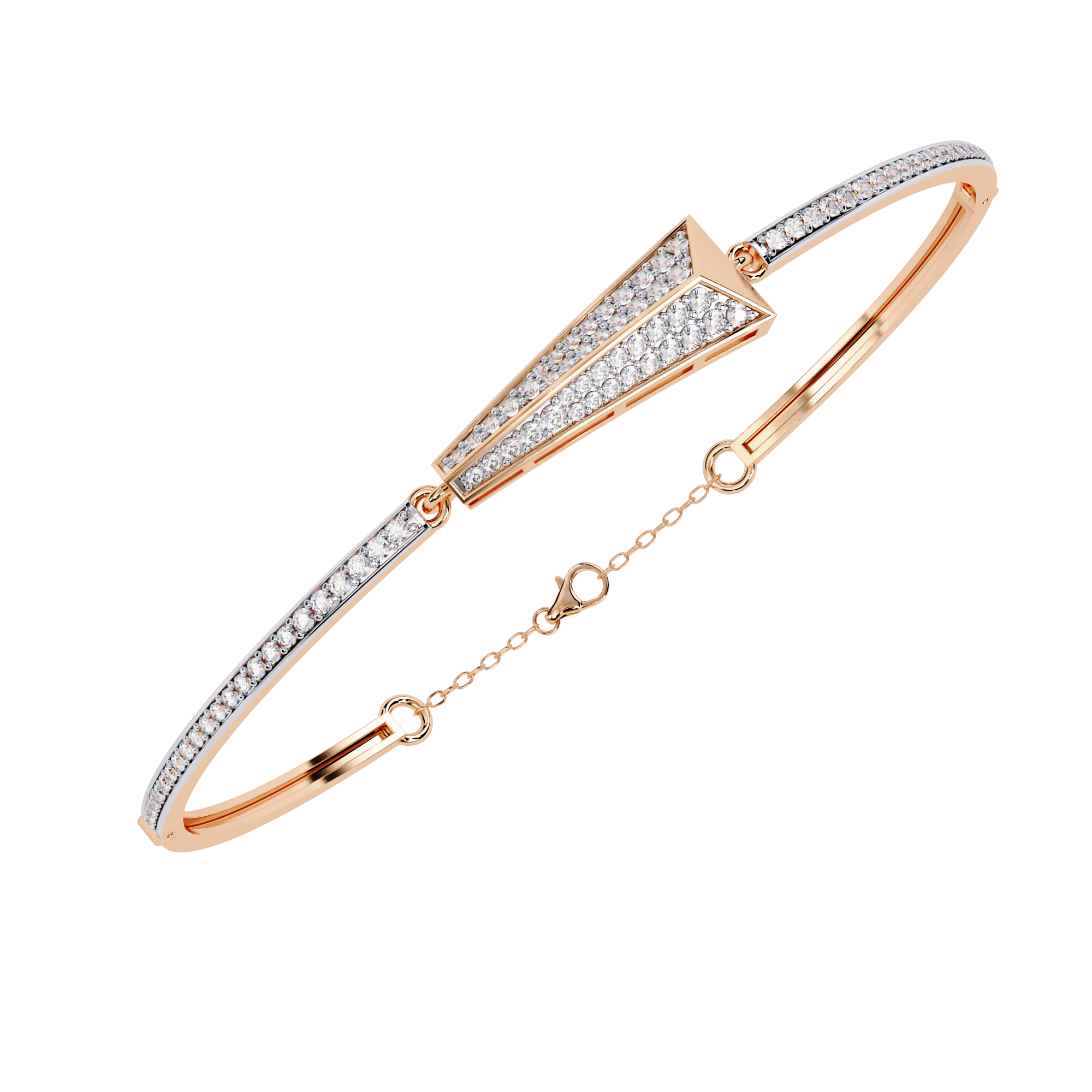 Rupak | Round Lab Grown Diamonds Bracelet