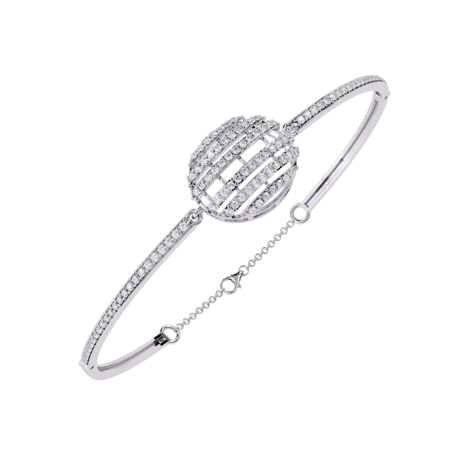 Celestia | Round Lab Grown Diamond Bracelet