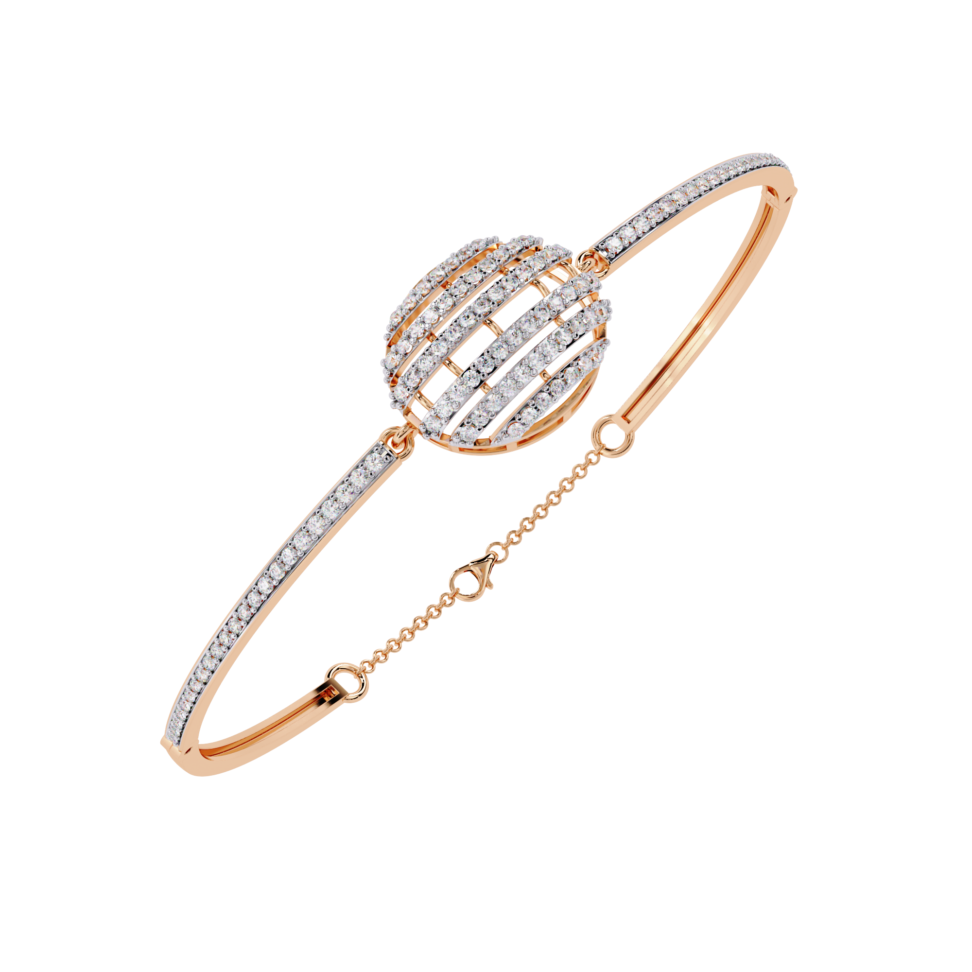 Celestia | Round Lab Grown Diamond Bracelet