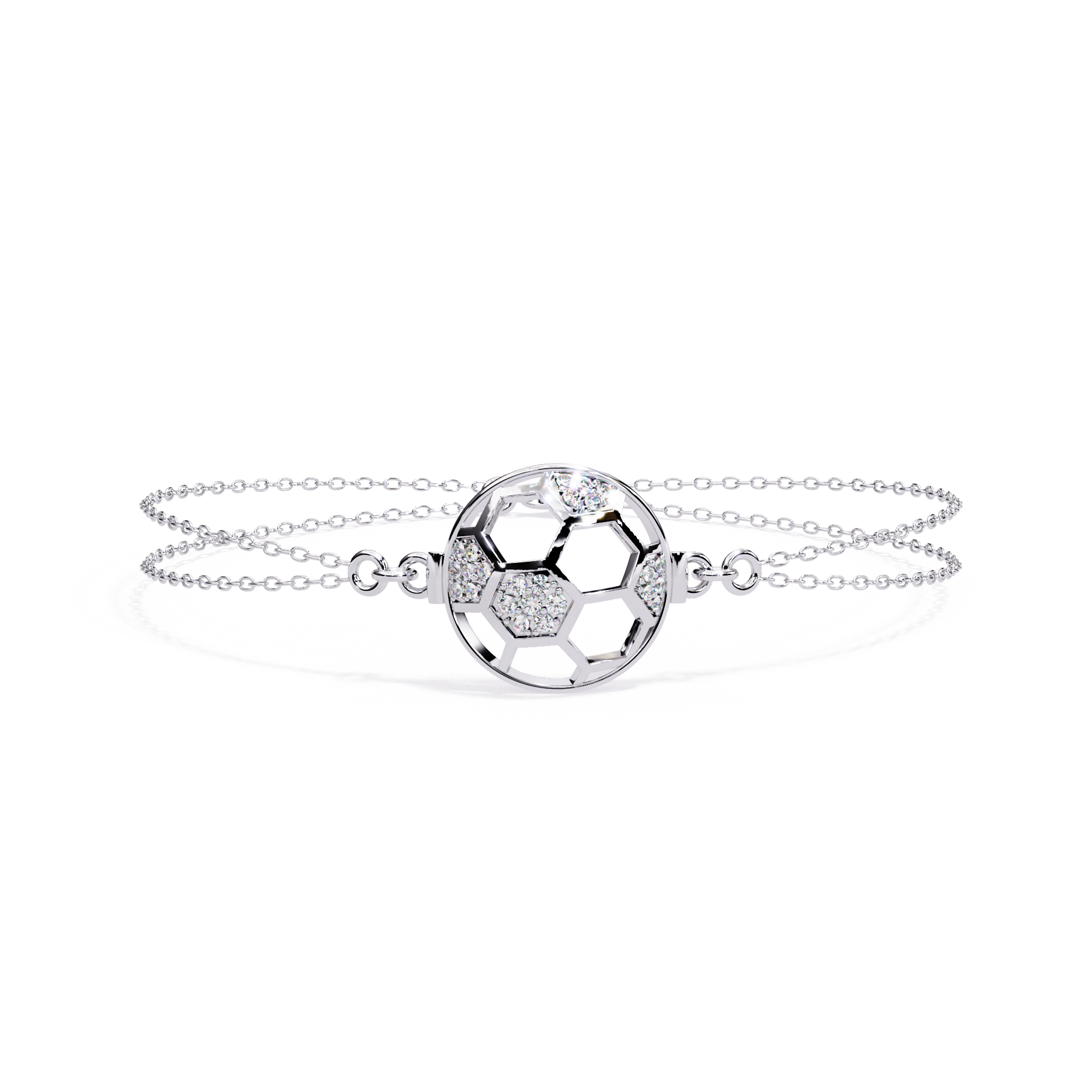 Mode | Daily wear round diamond bracelet