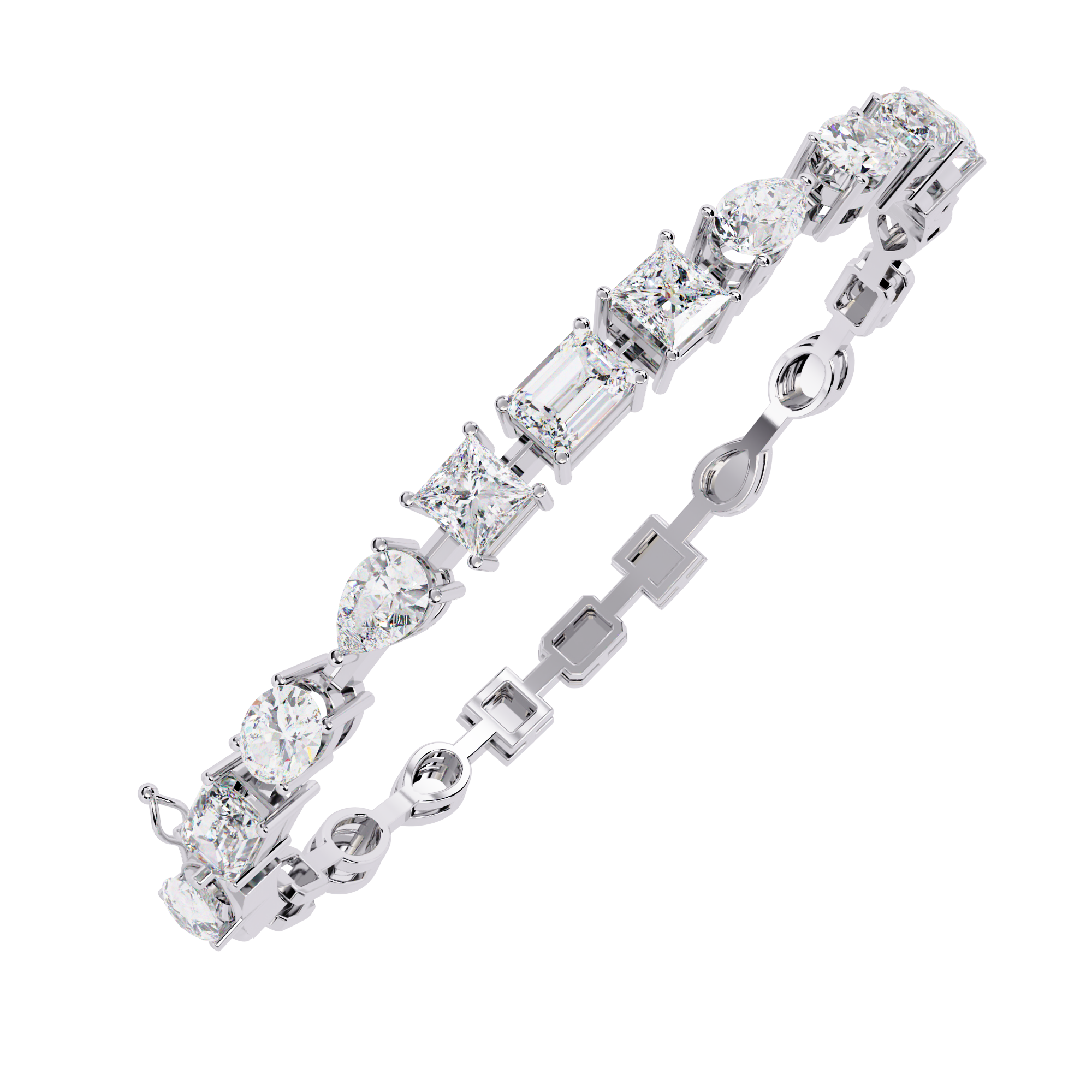 Sutra | Mixed Diamond Tennis Bracelet
