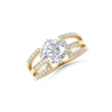 Amara | Round-Cut Solitaire Lab-Grown Diamonds