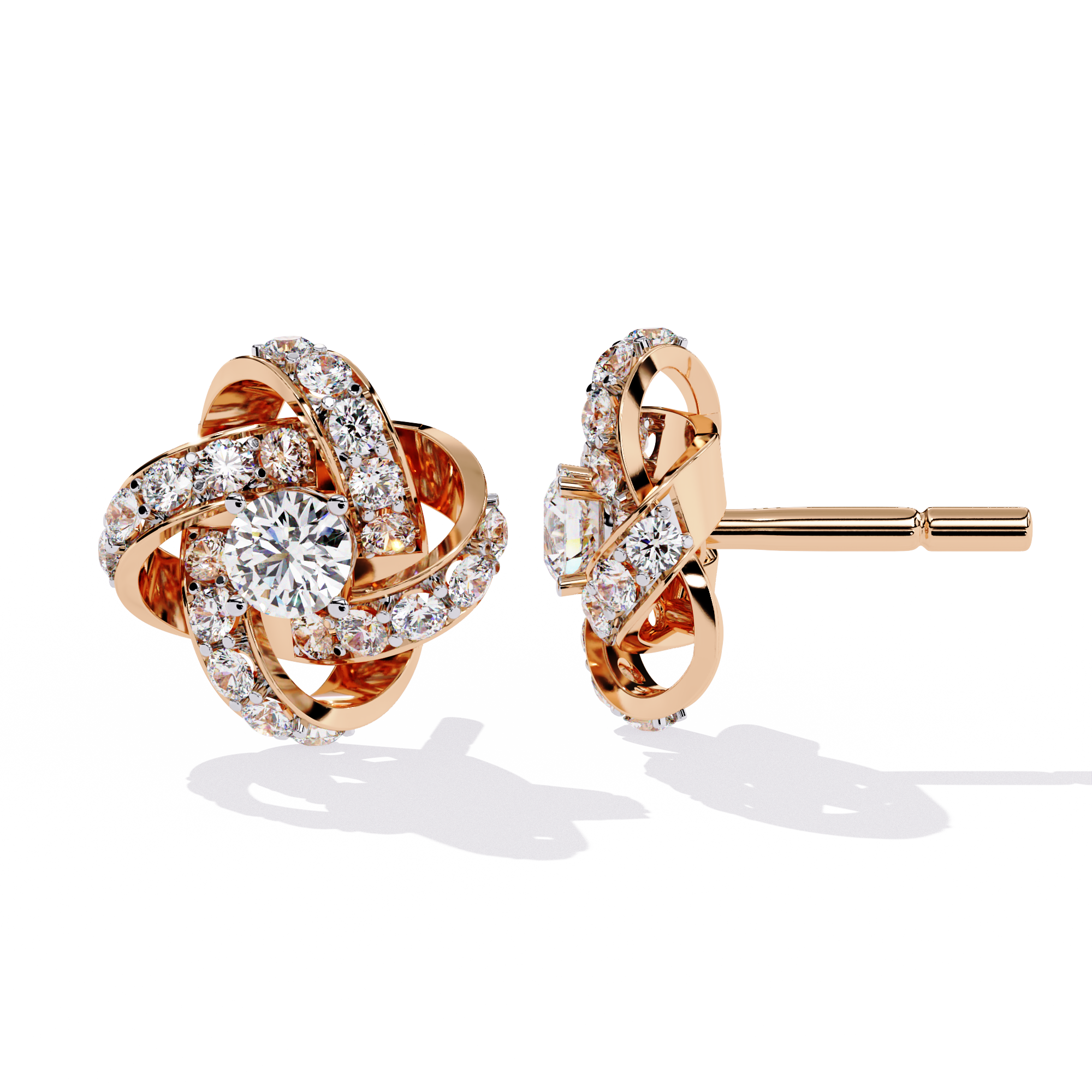 Mode | Round Lab Grown Diamond Studs