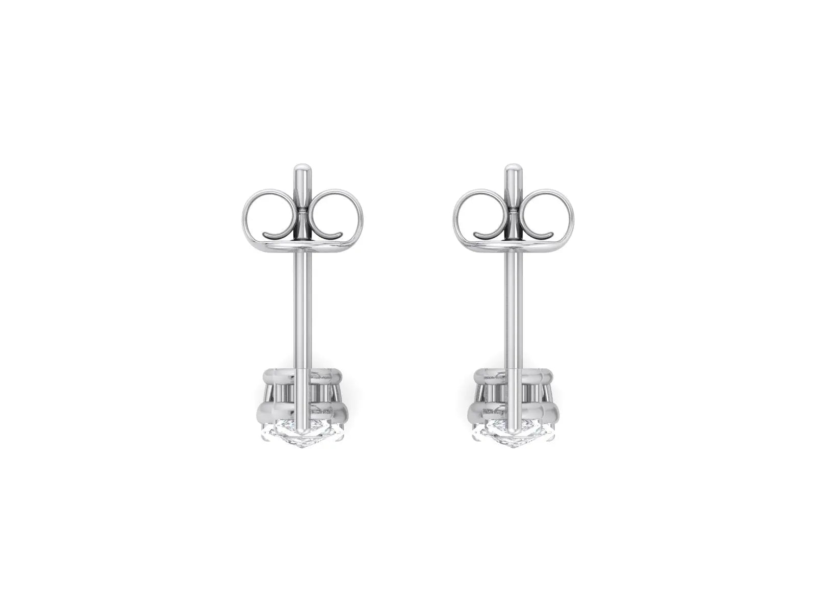 Celestia | Pear-Shaped Diamond Stud Earrings - Nivara