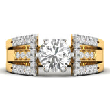 Amara | Round-shaped solitaire lab grown diamond ring