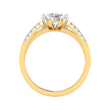 Amara | Round-shaped solitaire lab grown diamond ring