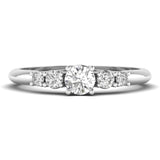 Aria | Round-shaped lab grown diamond ring
