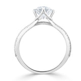 Amara | Round-shaped solitaire lab grown diamond ring