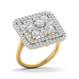 Mode | Round and Pear-shaped lab grown diamond ring