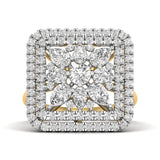 Mode | Round and Pear-shaped lab grown diamond ring