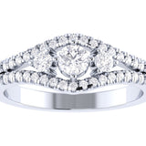 Mode | Round-shaped lab grown diamond ring