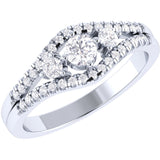 Mode | Round-shaped lab grown diamond ring