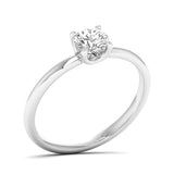 Amara | Round-shaped solitaire lab grown diamond ring