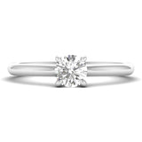 Amara | Round-shaped solitaire lab grown diamond ring