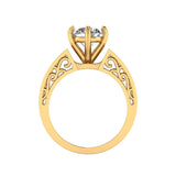 Amara | Round-shaped lab grown diamond cocktail ring