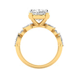 Amara | Oval-shaped solitaire lab grown diamond ring