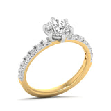 Amara | Round-shaped lab grown diamond ring