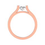 Niro | Round lab grown diamond band ring