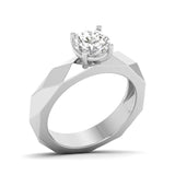 Niro | Round lab grown diamond band ring