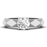 Niro | Round lab grown diamond band ring