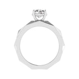 Niro | Round lab grown diamond band ring