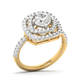 Aria | Round-shaped lab grown diamond coctail ring