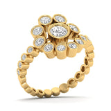 Ishar | Round-shaped lab grown diamond traditional ring