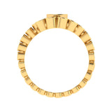 Ishar | Round-shaped lab grown diamond traditional ring