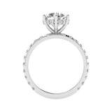 Amara | Round-shaped solitaire lab grown diamond ring