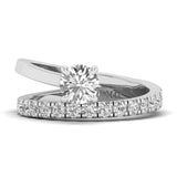 Mode | Round-shaped lab grown diamond ring