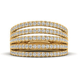 Niro | Round-shaped lab grown diamond band ring