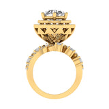 Aria | Round and Pear-shaped lab grown diamond cocktail ring