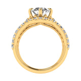 Mode | Round-shaped lab grown diamond stackable ring