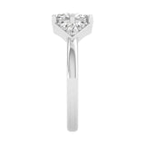 Aria | Oval-shaped solitaire lab grown diamond ring