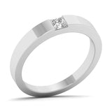 Niro | Princess-cut lab grown diamond Band ring