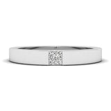 Niro | Princess-cut lab grown diamond Band ring