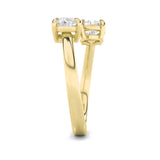 Toi et Moi | Round & Pear Lab-Grown Diamond Ring