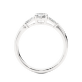 Aria | Round & Tapered Baguette Lab-Grown Diamond Ring