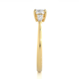 Aria | Round & Tapered Baguette Lab-Grown Diamond Ring
