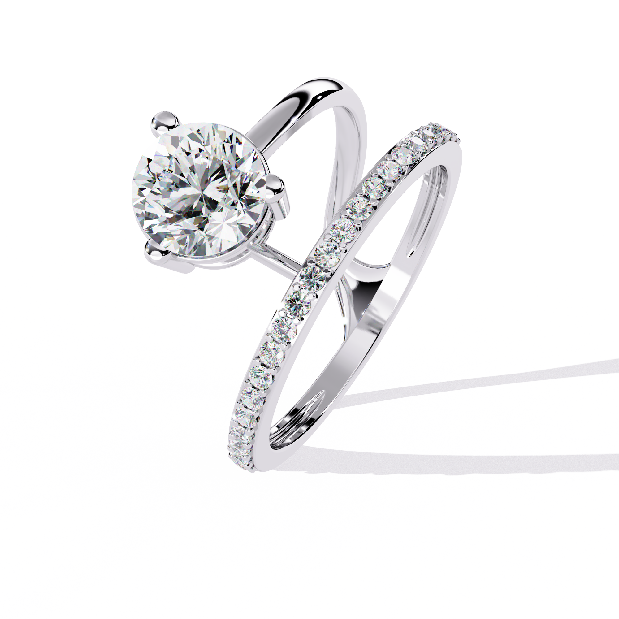 Mode | Classic Round Solitaire Lab Grown Diamond Ring