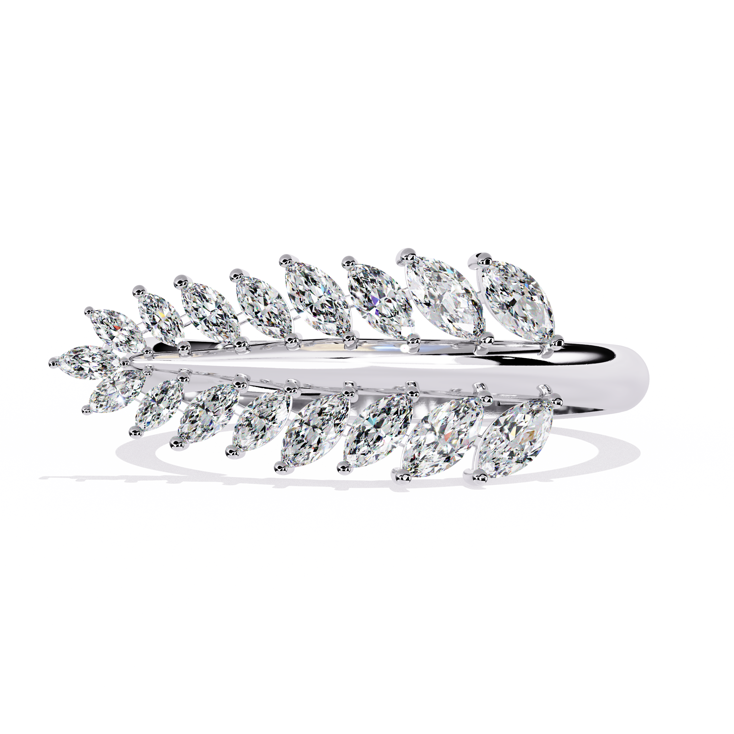Flora | Classic Marquise-shaped Lab Grown Diamond Ring
