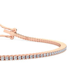 Sutra | Round lab grown diamond tennis bracelet