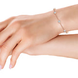 Mode | Daily wear round lab grown diamond bracelets