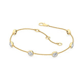 Mode | Daily wear round lab grown diamond bracelets