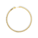 Sutra | Emerald-shaped diamond tennis bracelet